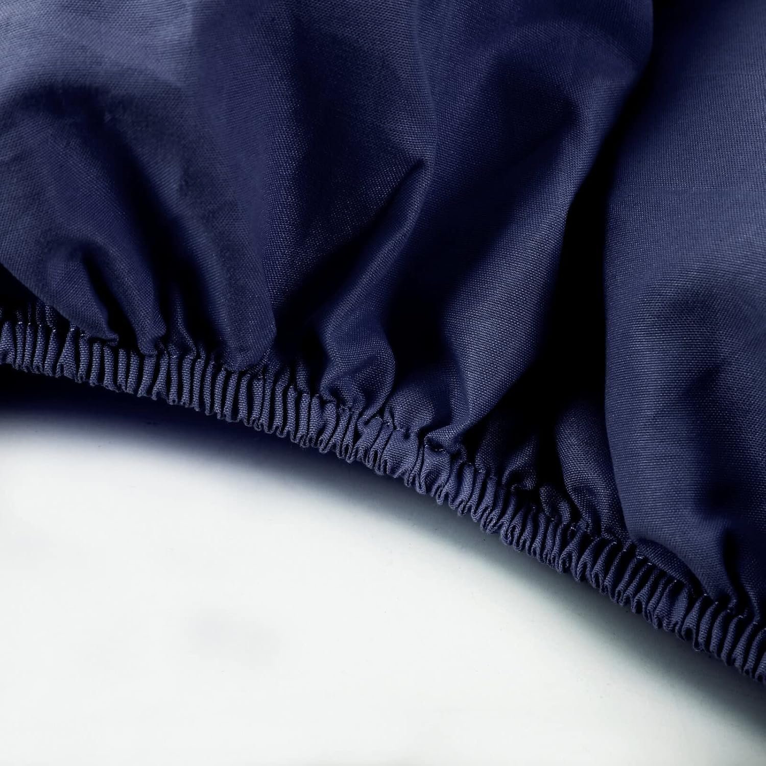 Fitted Sheet-Deep Pockets-Soft Microfiber-Easy Care-Shrinkage and Fade Resistant-Fitted Sheets Full Size for Girl Woman Teens Kids-Only 1 Fitted Sheet (Full, Navy) - Image 2